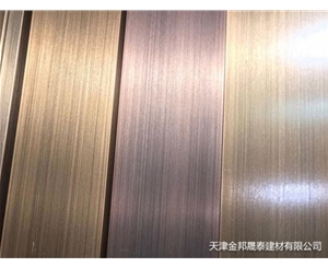 仿銅拉絲鋁單板